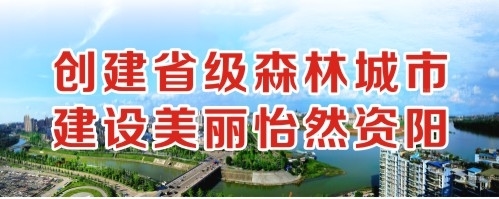 爆操白虎嫩模快创建省级森林城市 建设美丽怡然资阳